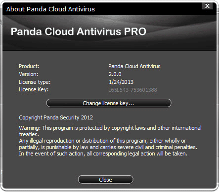 Activate panda antivirus