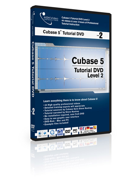 Cubase 5 tutorial dvd level 2 free download free